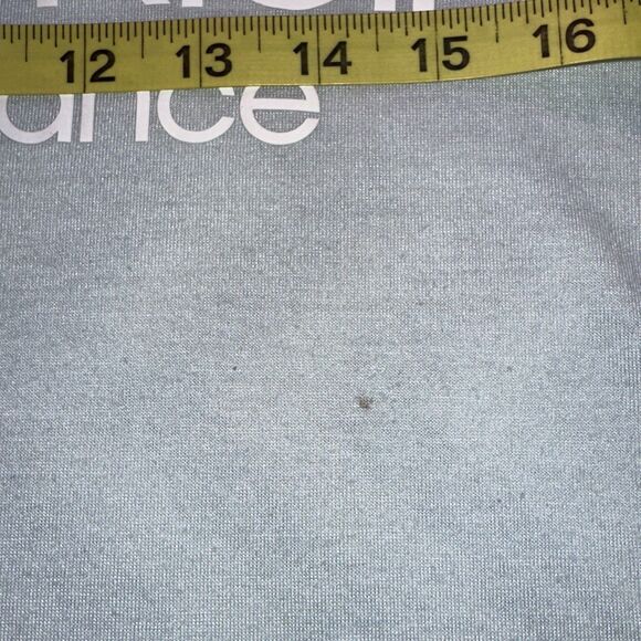 Calvin Klein Performance Wick sz S Women’s Blue Long Sleeve Hooded Tshirt hi-low - Picture 5 of 10